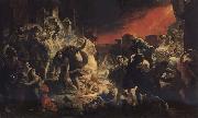 Karl Briullov The Last Day of Pompeii oil on canvas